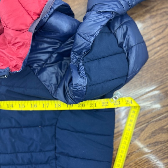 Tommy Hilfiger Men's Hooded Packable Puffer Coat Navy Blue XL See NOTES - Picture 9 of 12